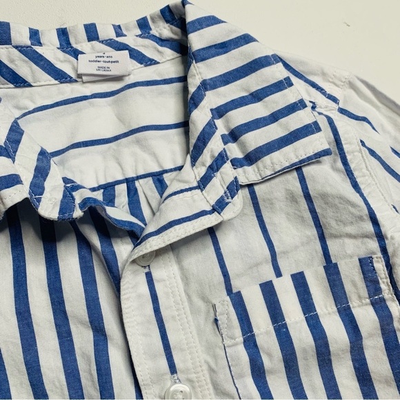 Gap boy’s 4Y striped button down shirt - Picture 8 of 8